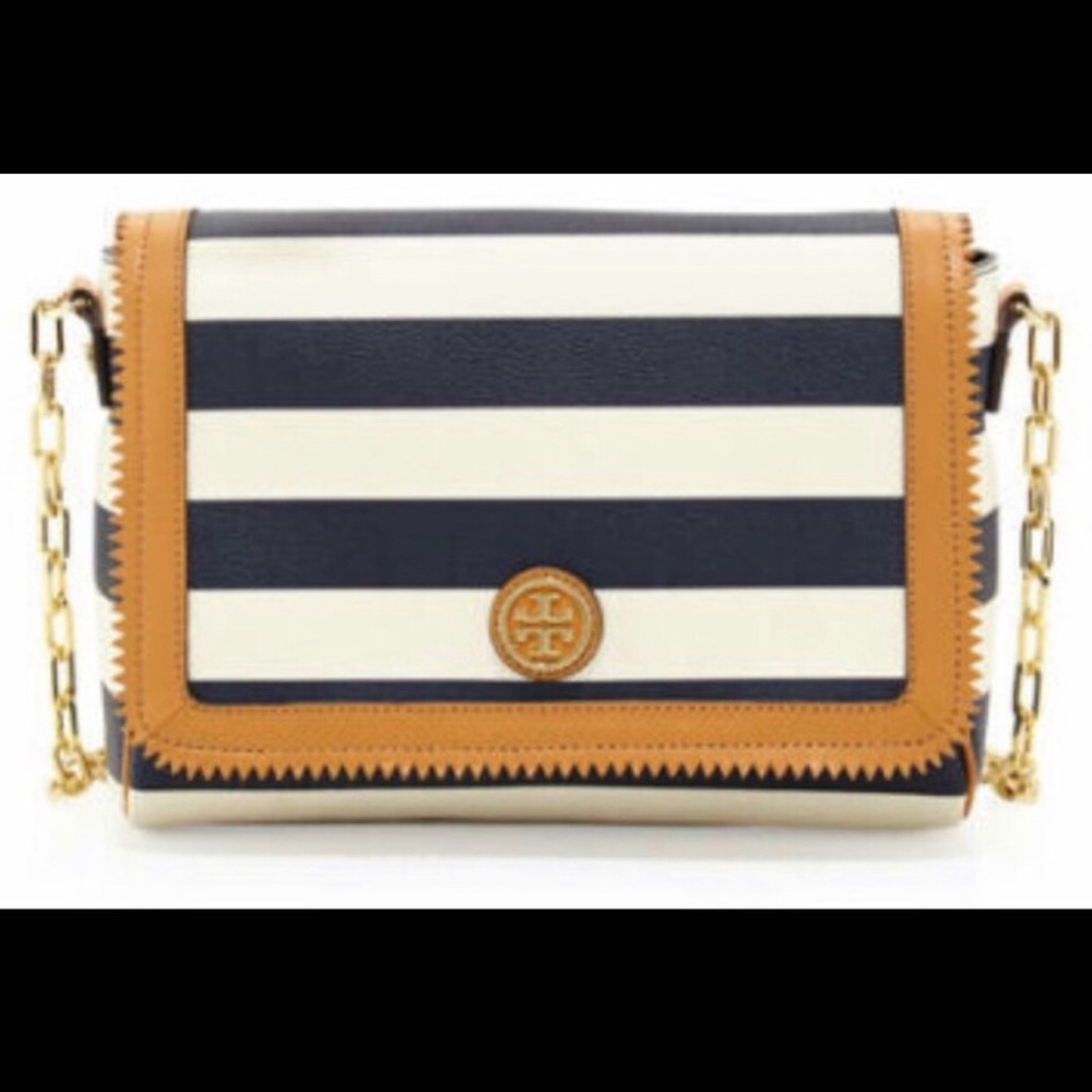Kerrigan Nautical striped Cross Body Purse
